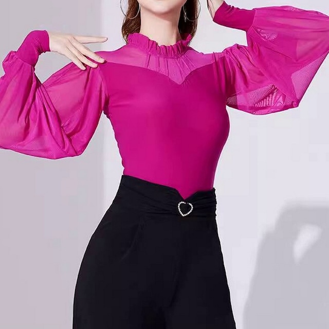 シアースリーブ・エレガントダンストップス ds0971