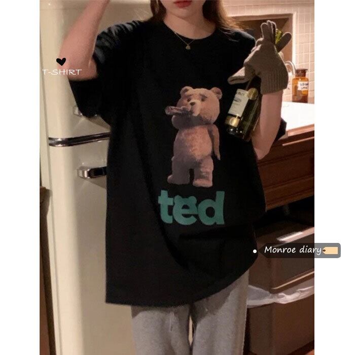 ブラックTシャツ シャツ オータムウィンター 秋物 冬物 モンロー33606115226