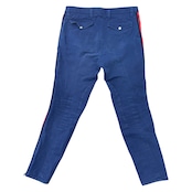 【GUCCI】サイドストライプ ロイヤルブルーパンツ