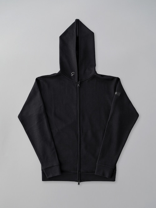 Basic Zip Up Parker　Black