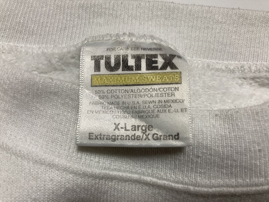 90s　TULTEX　スウェット