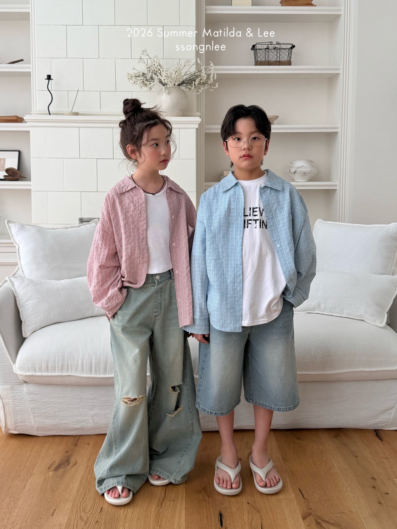 [Matilda&Lee] Believe Short sleeve T-shirt (15/17/19) / [마틸다앤리] 빌리브반팔티 (15/17/19)