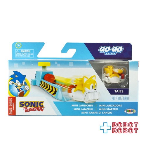 ソニック・ザ・ヘッジホッグ ゴーゴーレーサーズ ミニランチャー テイルス ビークル フィギュア 未開封