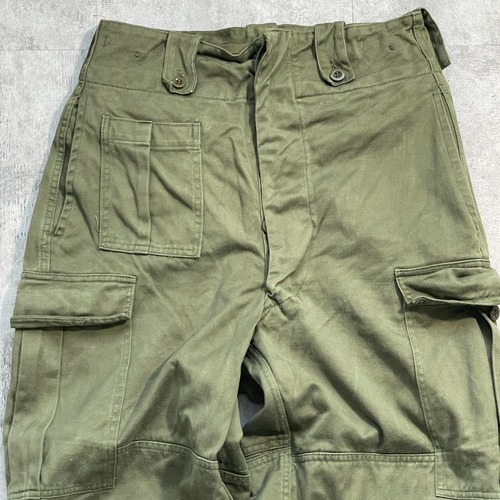 70-80s ベルギー軍 実物 m64 非対称ポケット 2D w30 詳細写真3