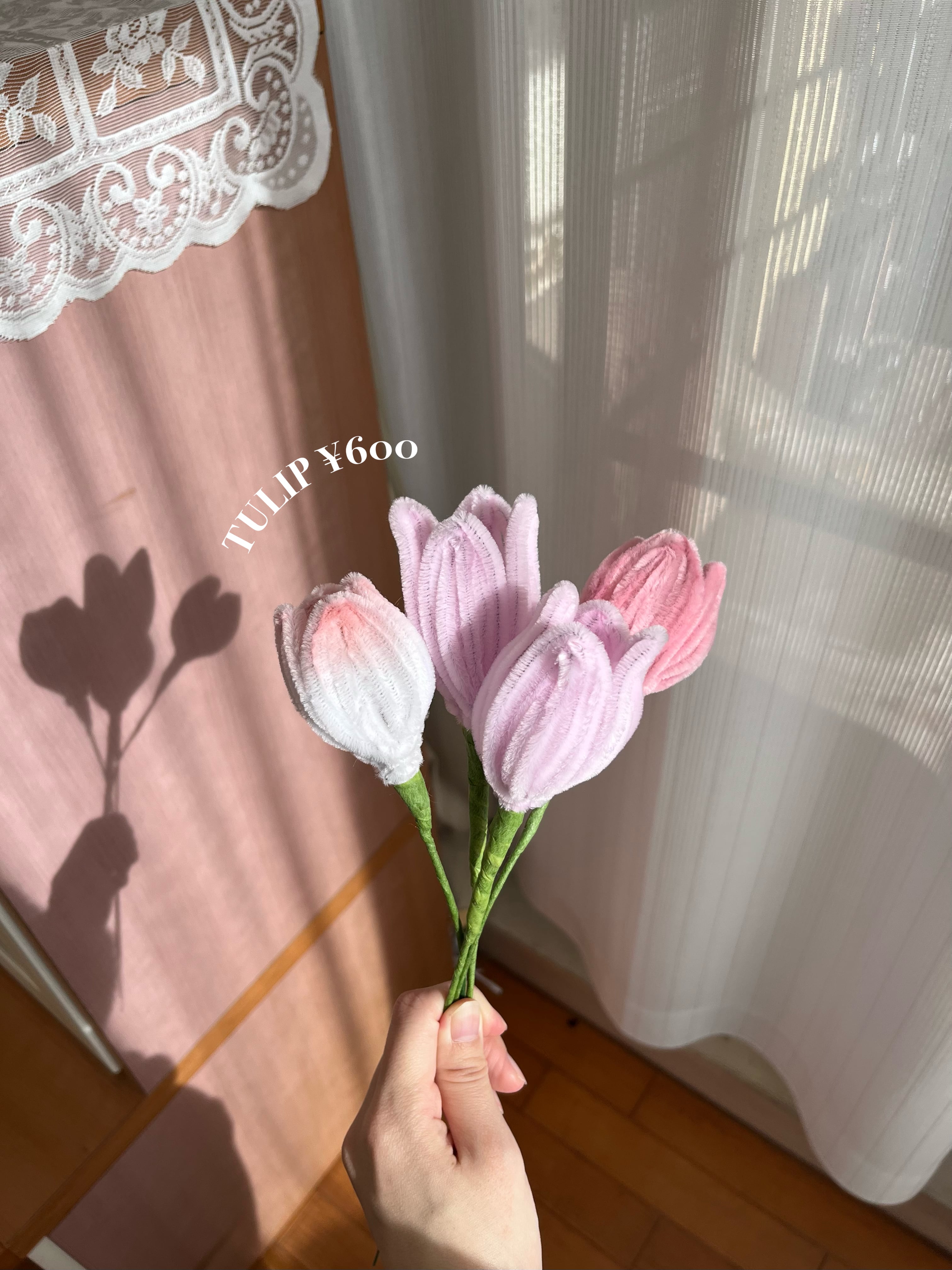 枯れないブーケ〈モールフラワー〉メニュー表/オーダー専用ページ