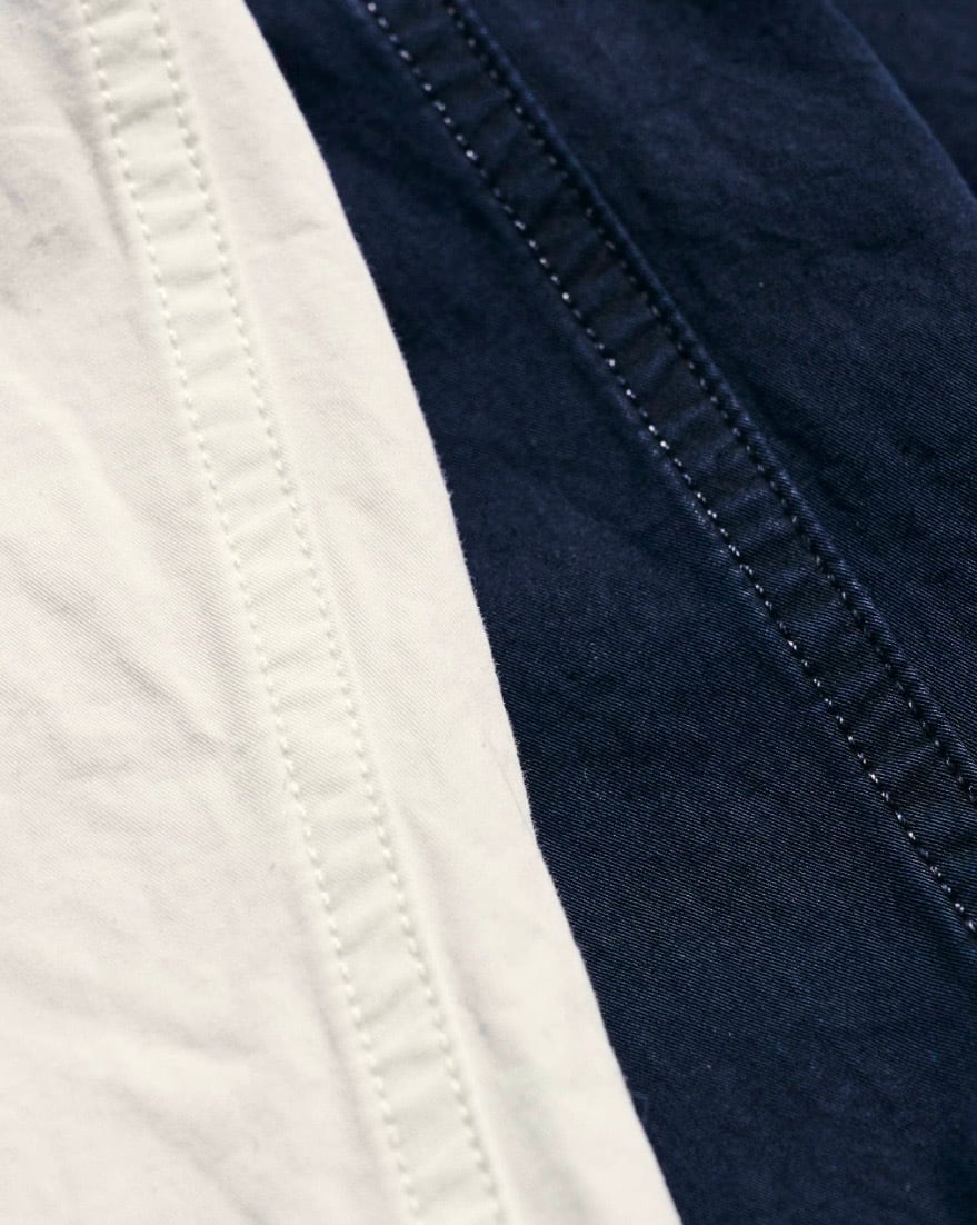 SANMONT (サンモント) 2タックワークショーツ DarkNavy | H Nagano