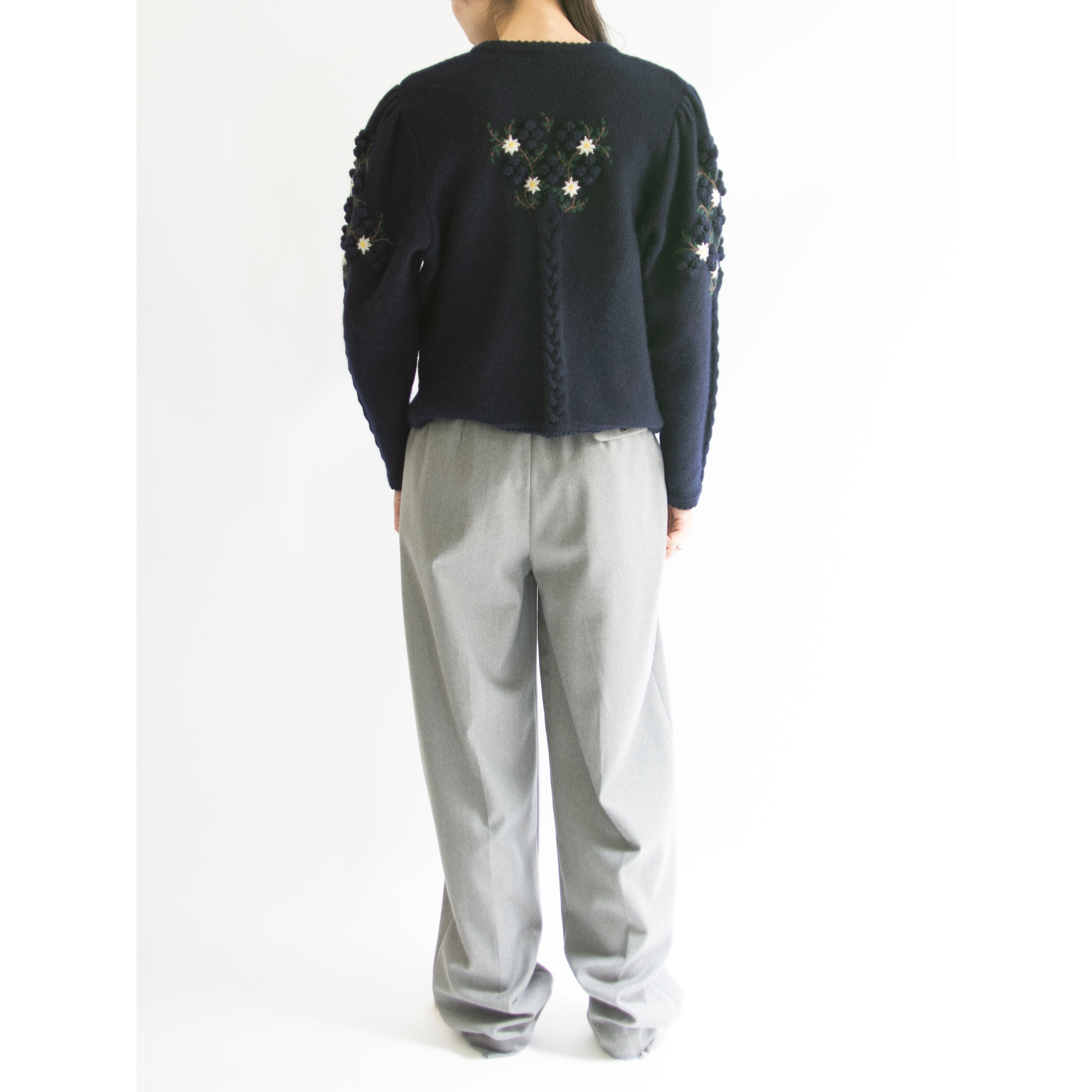 【McDavid】Made in West Germany 100% Wool Knit Cardigan(西ドイツ製 ウールニットカーディガン)