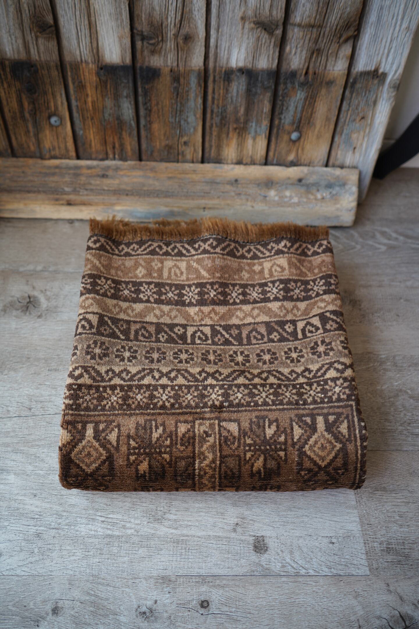 【70s】大判！ L165 マシュワニラグ ヴィンテージラグ　トライバルラグ 70s】大判！ L165 マシュワニラグ ヴィンテージラグ トライバルラグ