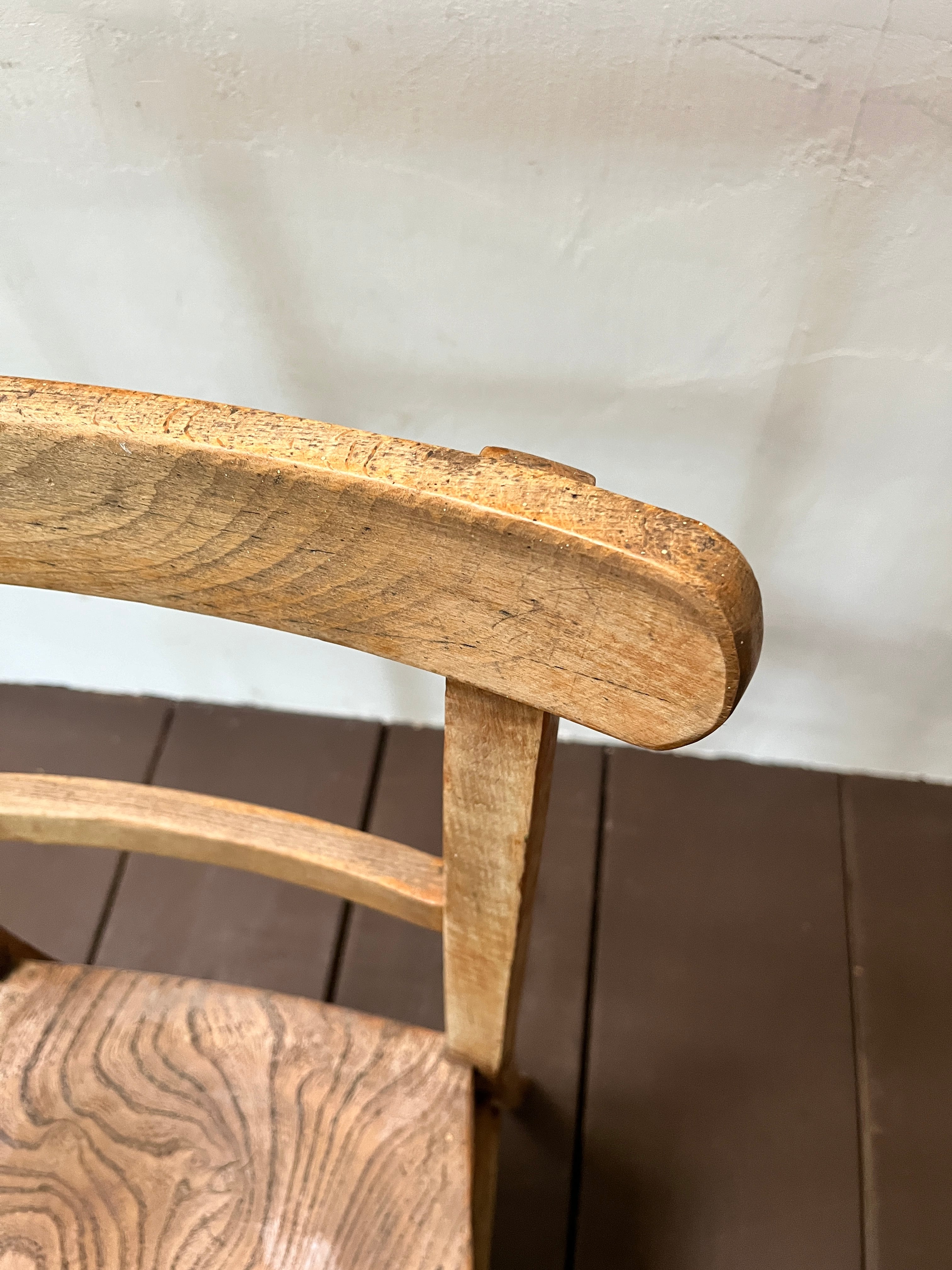 Antique school chair 1910-30's U.K＜アンティークチェア・イギリス