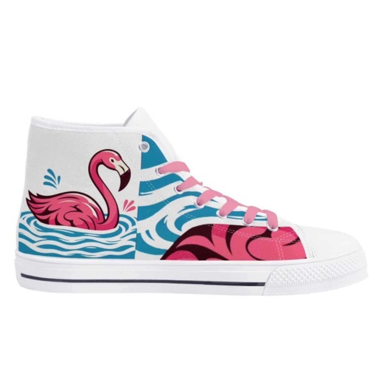 Women's High Top Canvas Shoes Swim 4410