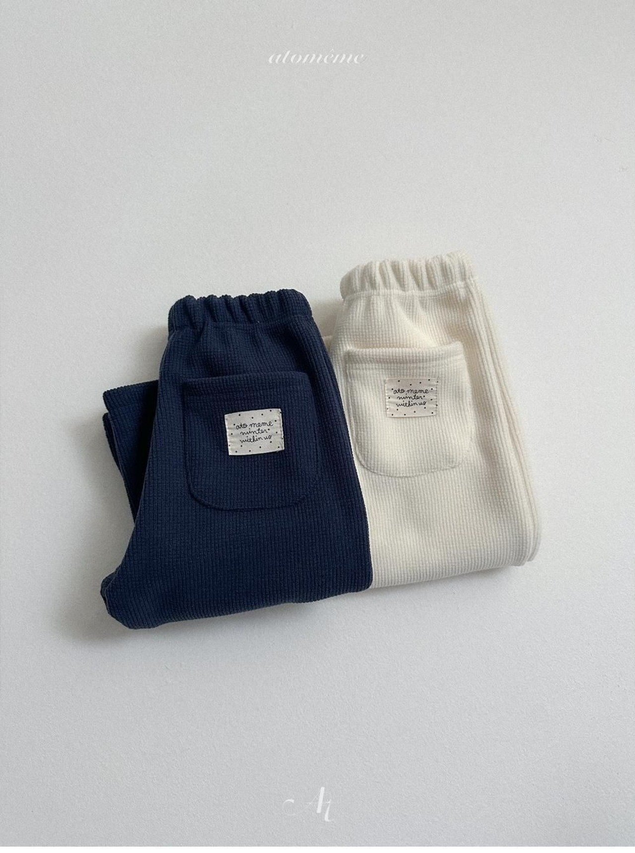 〖取寄〗韓国子供服 / 26winter / atomeme / ポポパンツ / キッズ *S~XL*