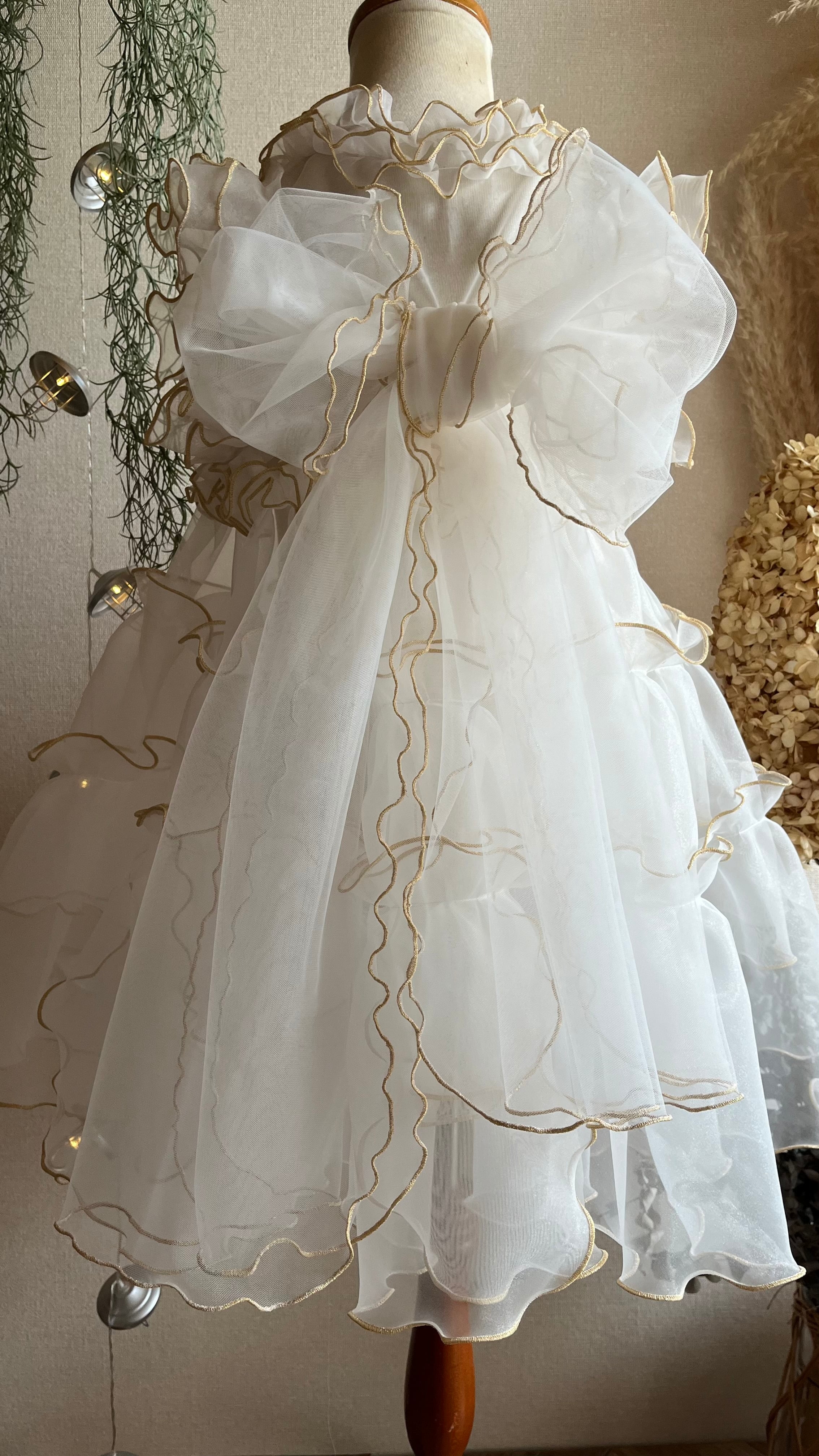 七五三用被布 被布ドレス メロウ アンティーク風 | cocoawaffle