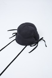 Sheer sailor hat