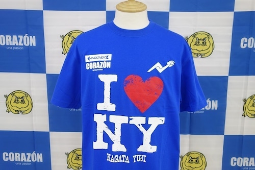 【復刻版】永田裕志✖️CORAZON『I love NY』Tシャツ