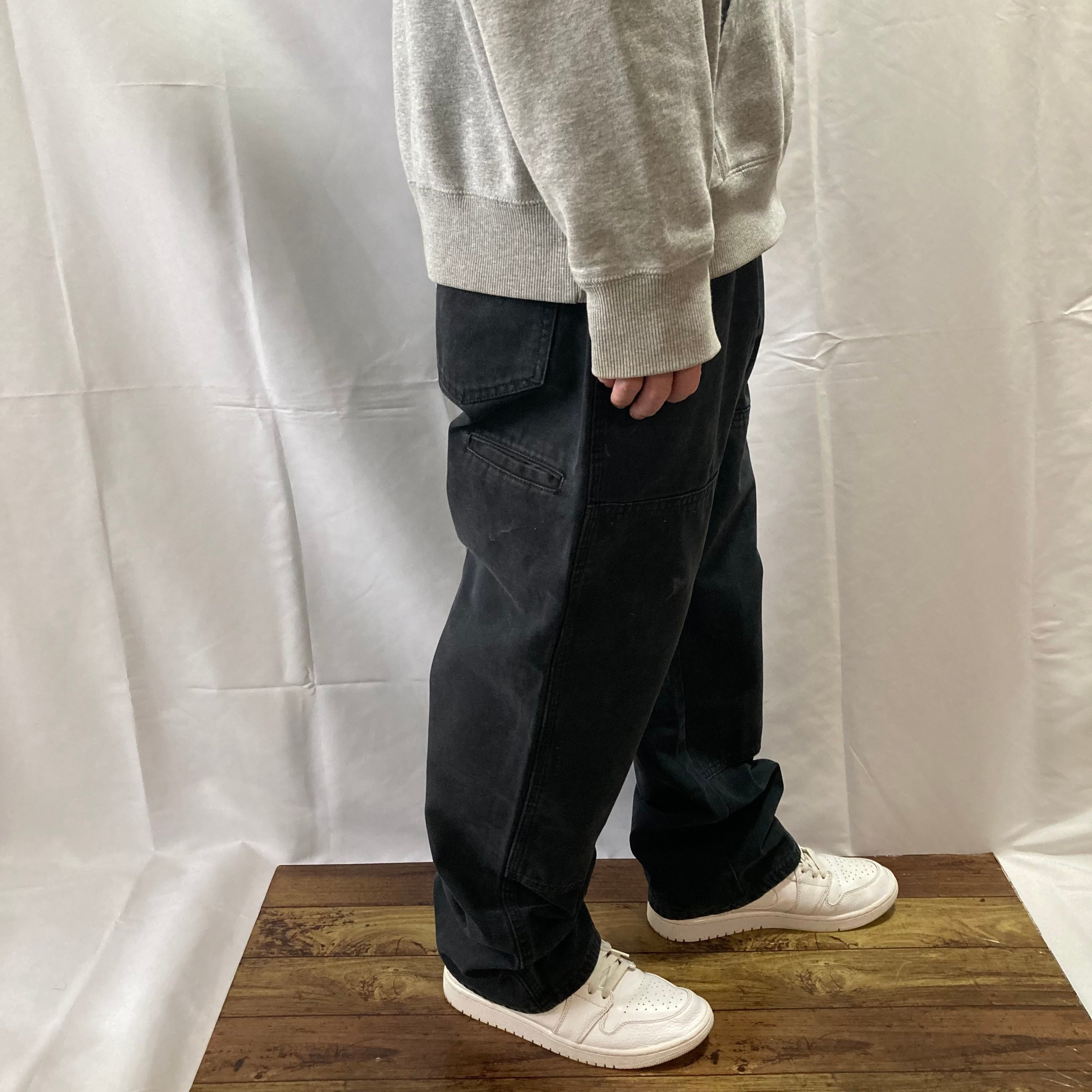 Carhartt  オーバーサイズ 90s ゆるだぼ ワークパンツ グレー