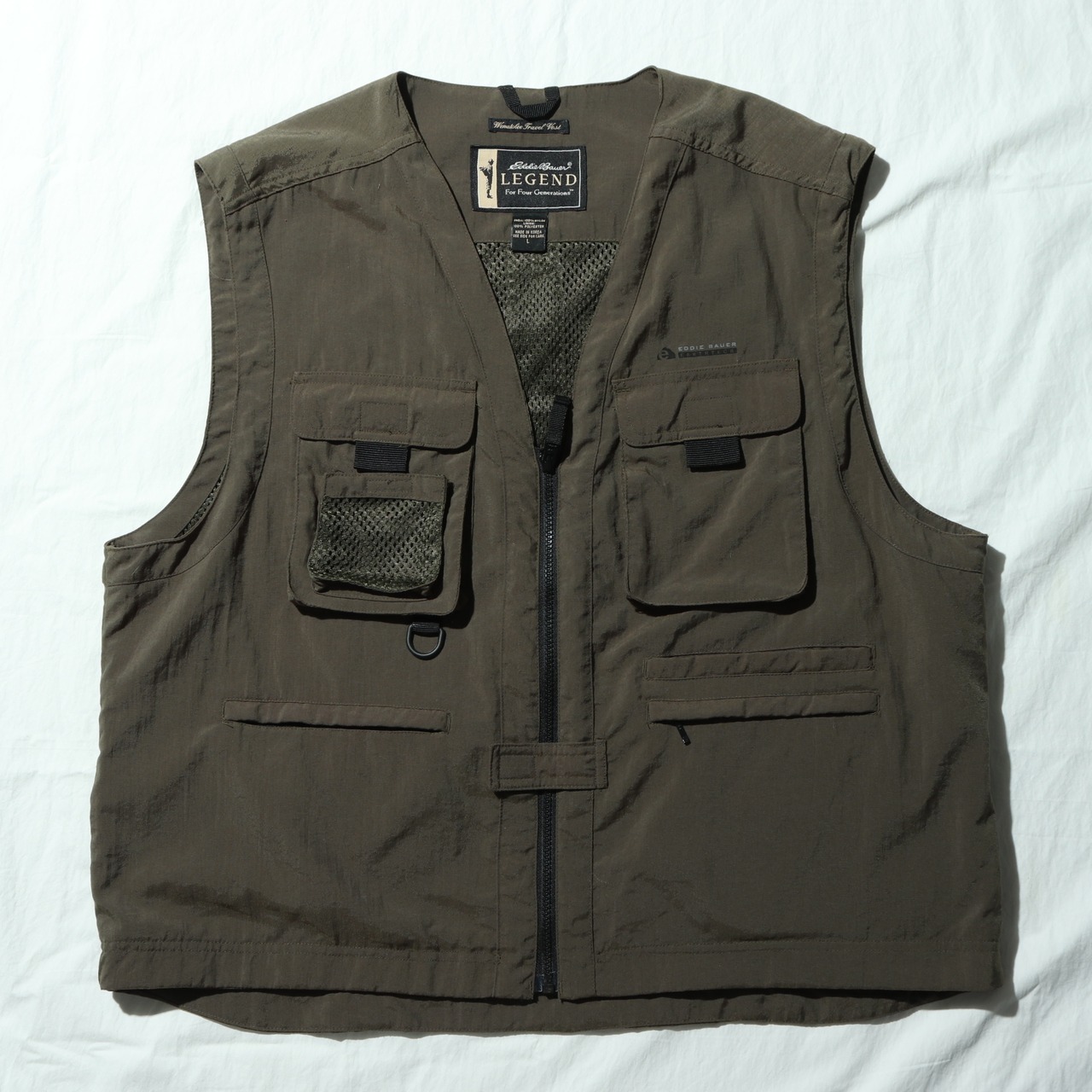 極美品 L Eddie Bauer Legend タクティカルナイロンベスト エディーバウアーレジェンド