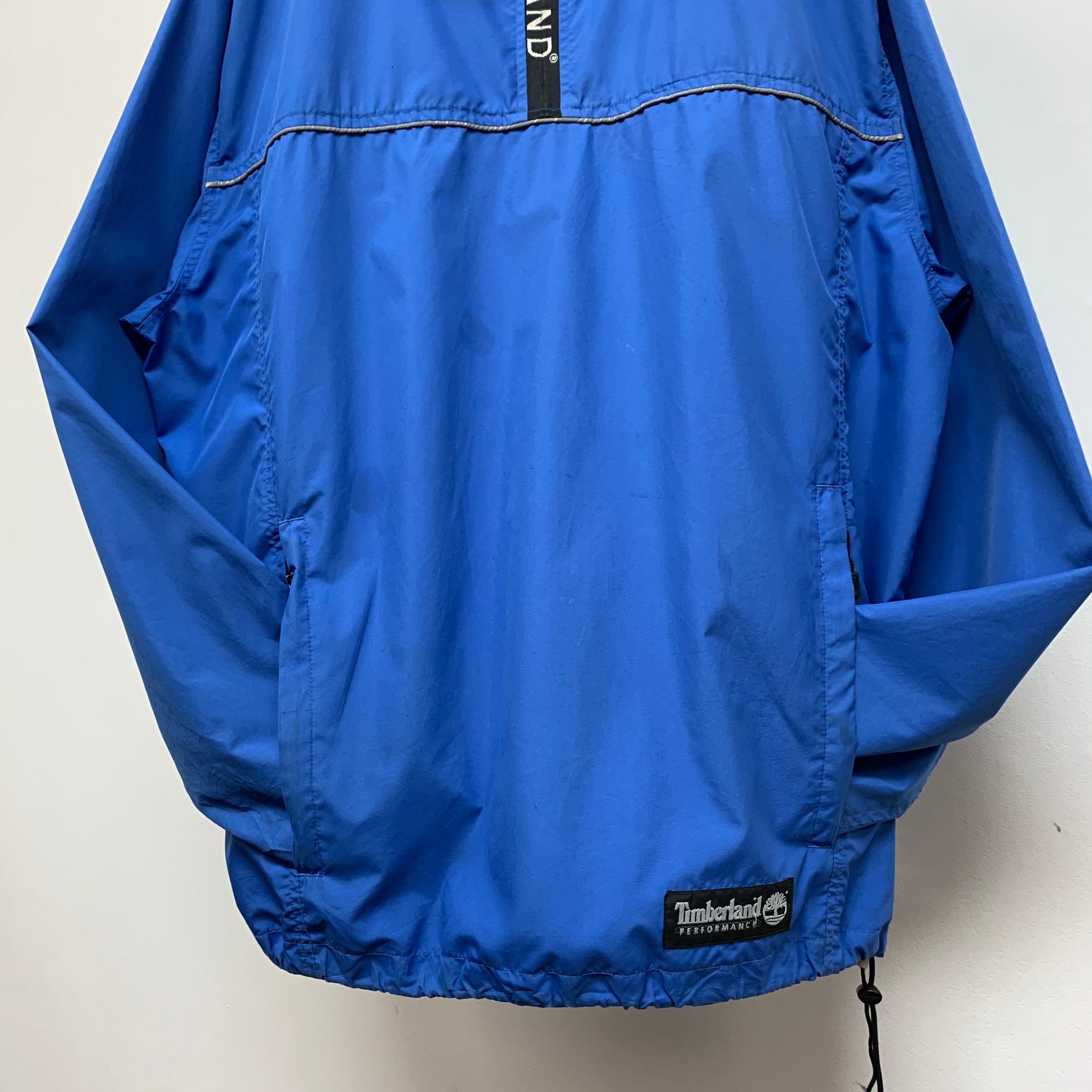 0149. 1990's timberland performance anorak parka ブルー 0149. 1990's timberland performance anorak parka ブルー