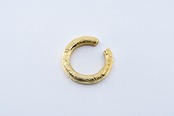 PI-028 Arabesque round Ear cuff ( 24K Gold Plated)