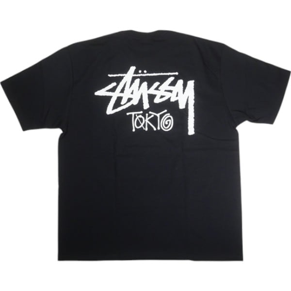 Size【S】 STUSSY ステューシー STOCK TOKYO TEE BLACK 東京限定T