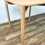 KARIMOKU NEW STANDARD CASTOR TABLE 75 カリモクニュースタンダード キャストールテーブル 75 ダイニングテーブル ナチュラル モダン ナチュラルモダン 北欧 木目 カフェ スクエア ピュアオーク オーク【中古】【250サイズ】