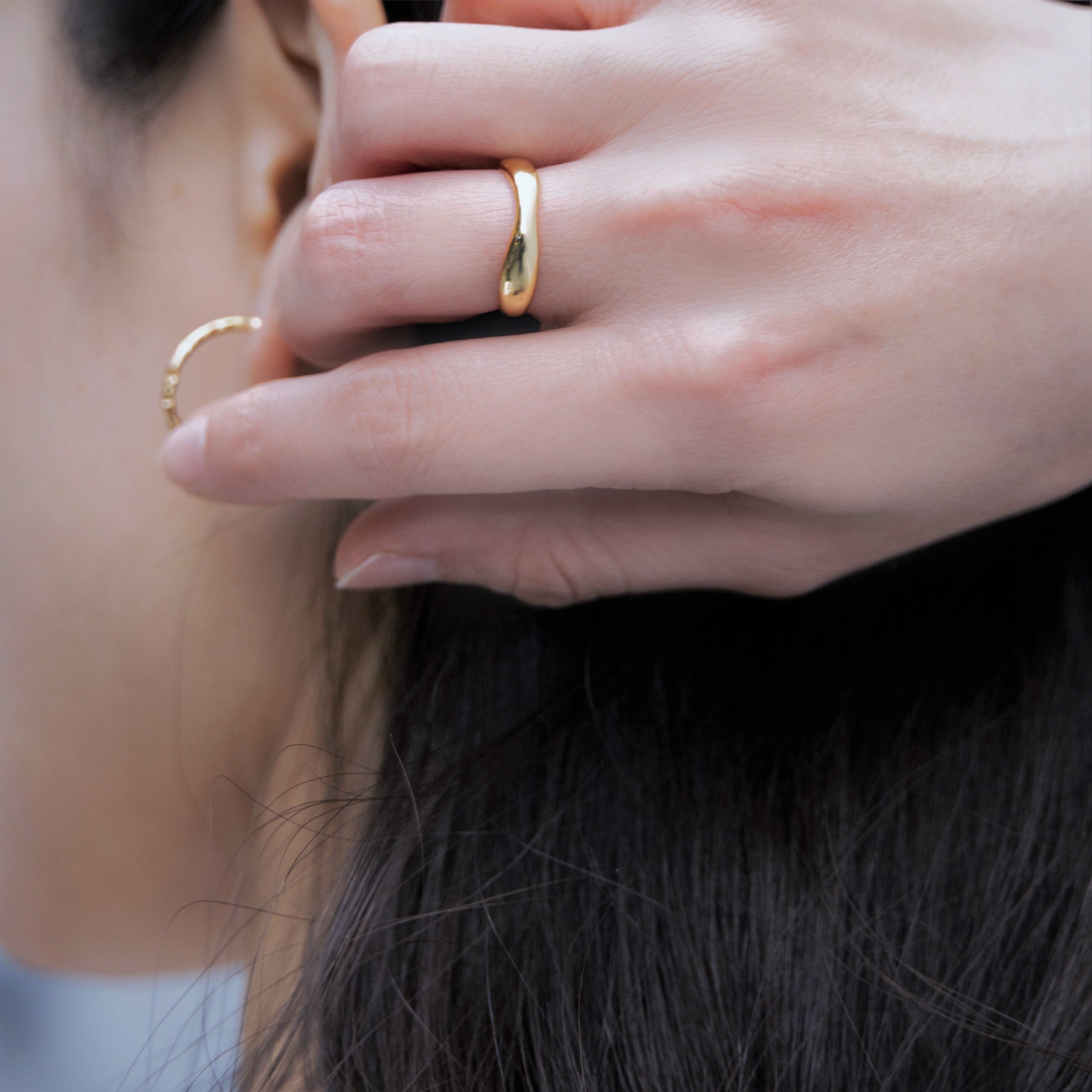 ripple ring〔silver / gold〕 | Cunoge