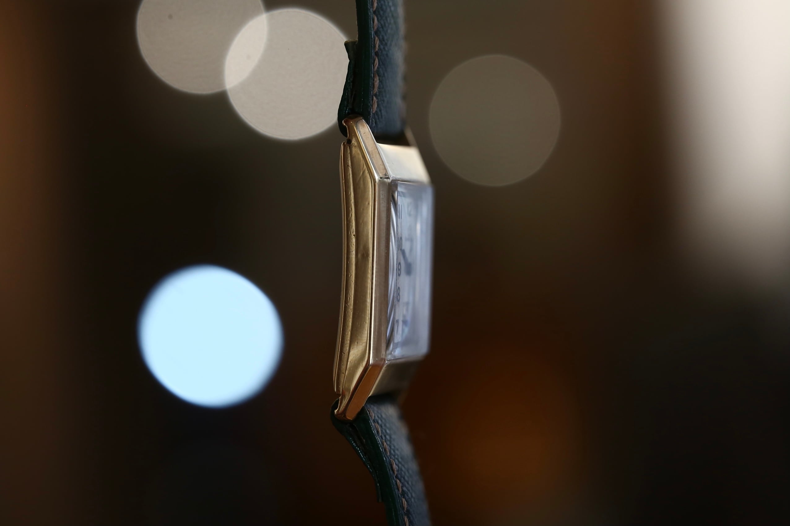 OMEGA】 1930's オメガ レクタンギュラー 9金無垢 ブリティッシュ