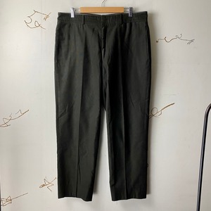 HERMES khaki brown color twill pants