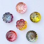 透明感の美しい　和菓子モチーフの帯留