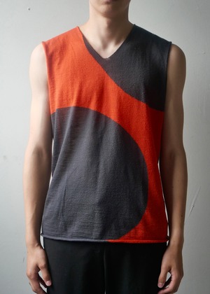 "COMME DES GARCONS HOMME PLUS" DOT PATTERN VEST
