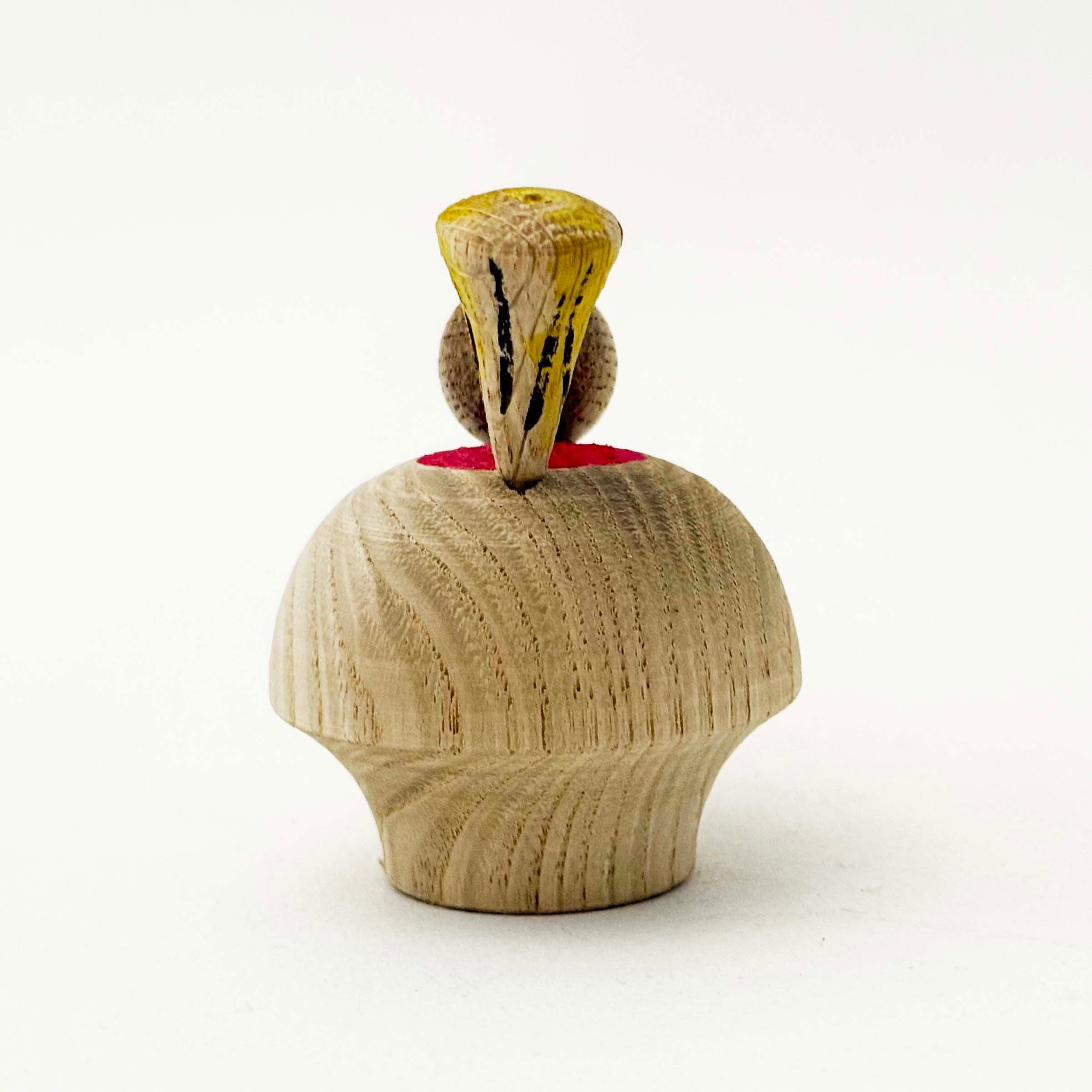 今晃工人本人型こけし（馬）