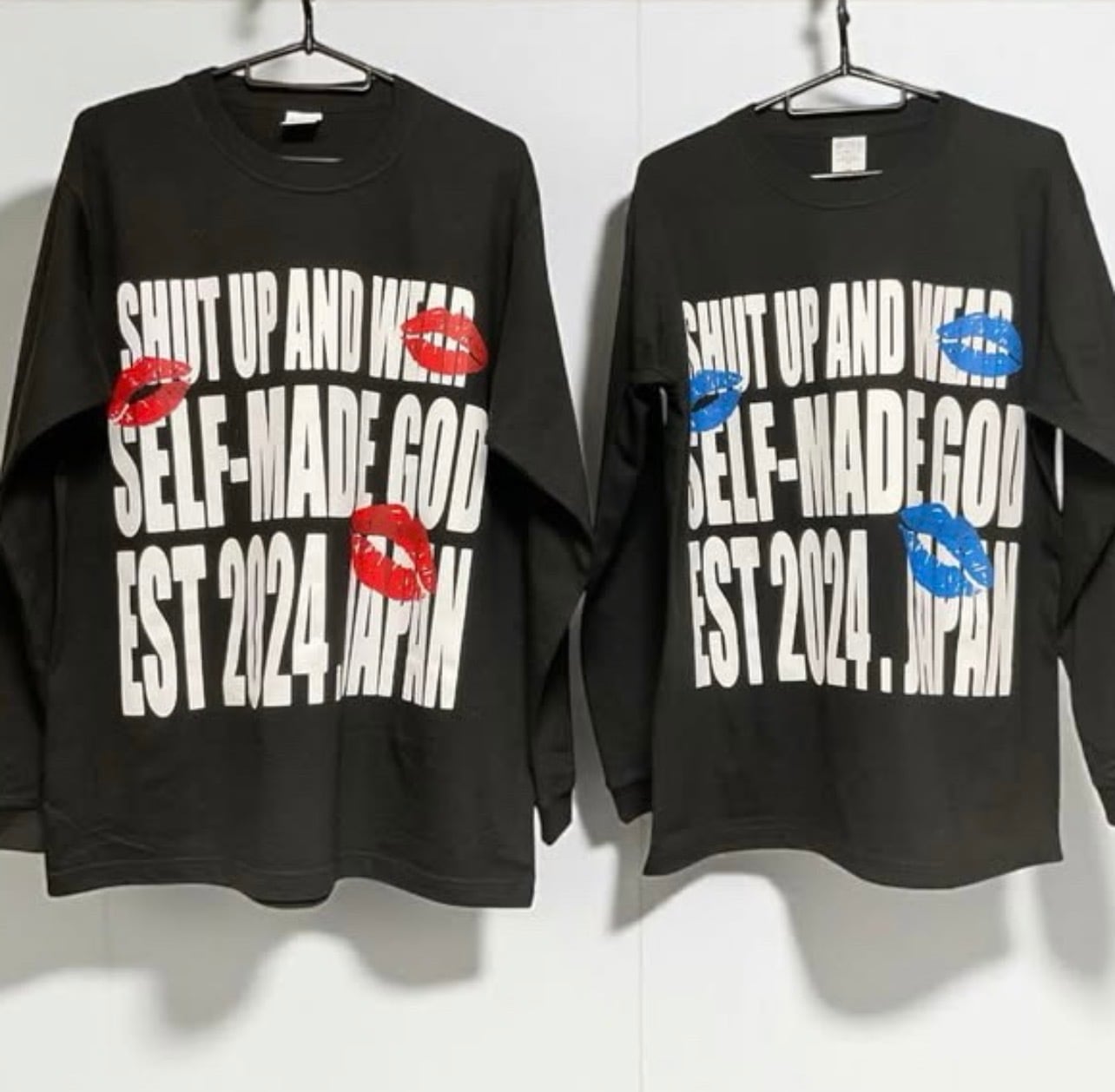 SHUT UP AND WEAR SELF-MADE GOD EST 2024 . JAPANロンt | SELF-MADE GOD