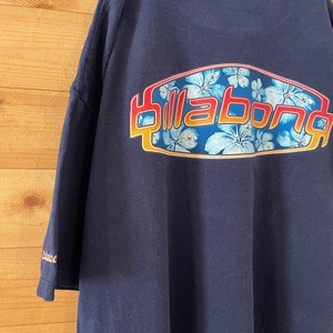 【billabong】袖 胸 バックプリント Tシャツ ロゴ XL ビッグサイズ サーフィン ビラボン US古着 アメリカ古着