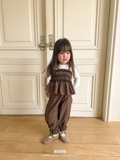 韓国子供服 / BANANA J / 26Autumn / ドロシー ブラウス / 秋服 / キッズ *XS~JS*