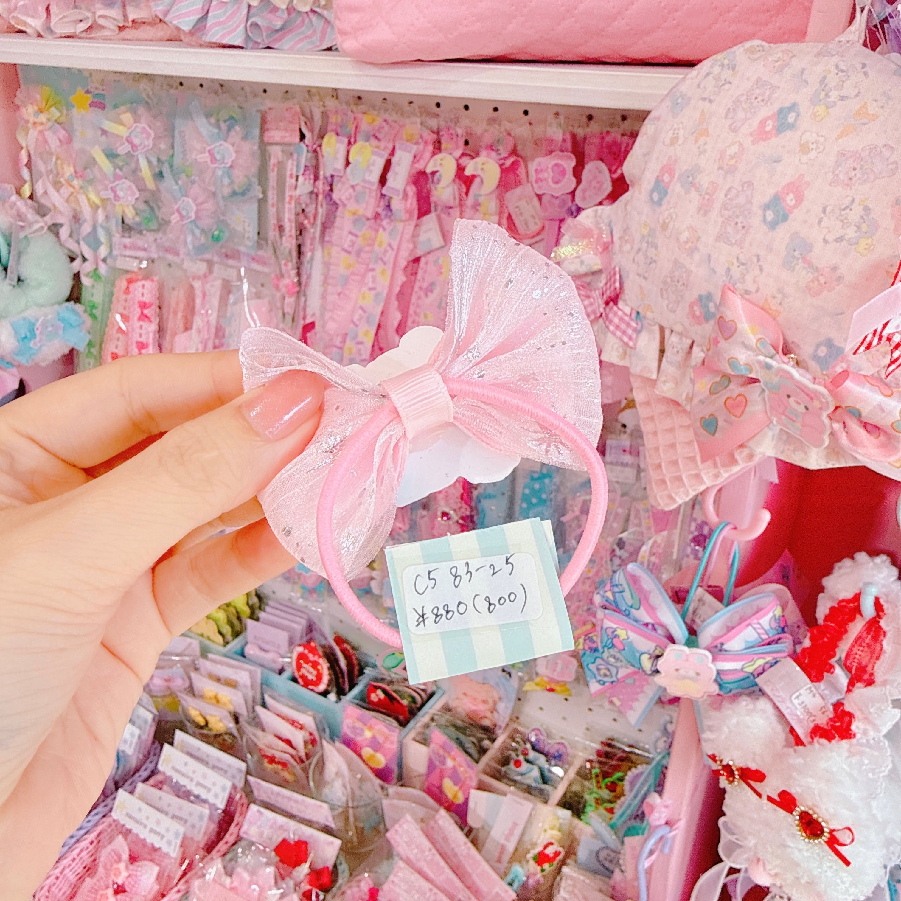 【C5】83-25シャカシャカヘアゴム