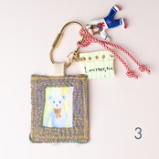 <YUKO MAEGAWA > 絵のチャームキーホルダー - 1