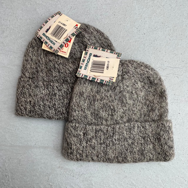 USA製 Deadstock!! Broner Ragg Wool Beanie made in USA