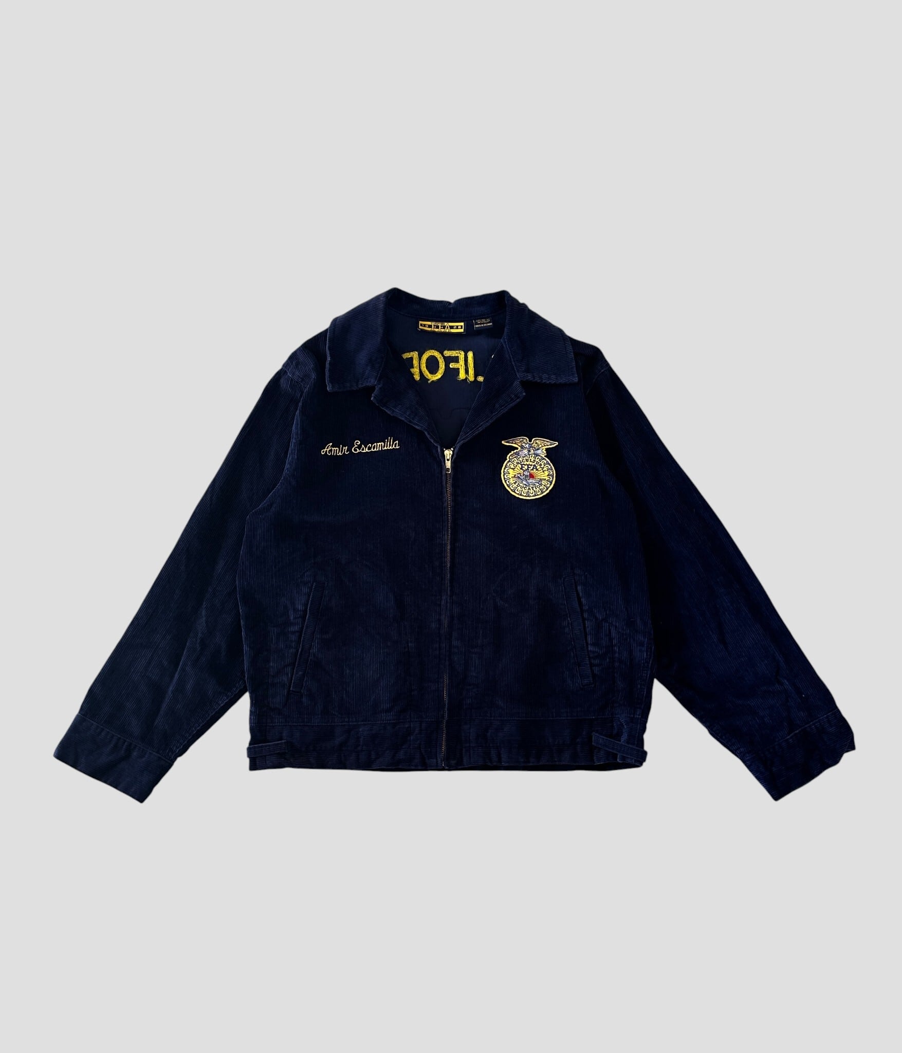 (専用)90s FFAジャケット size42 カリフォルニア州 F.F.A- Vintage 90-00s 42 F.F.A JACKET CALIFORNIA RIGHETTI