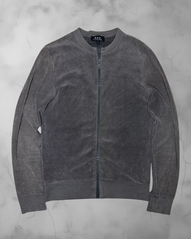 A.P.C. France Made Zip Cardigan Jacket