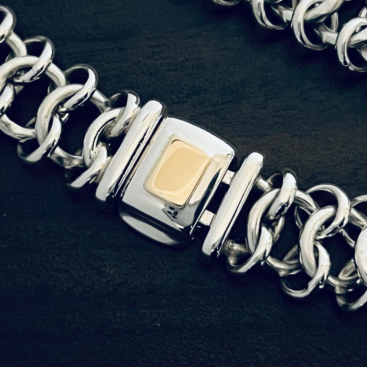 VINTAGE TIFFANY & CO. Multi Loop Chain Bracelet Sterling VINTAGE TIFFANY & CO. Multi Loop Chain Bracelet Sterling