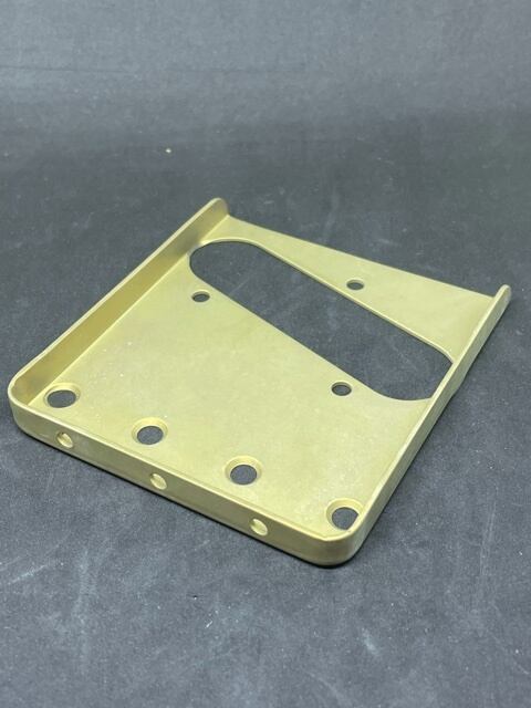 Telecaster Bridge Plate Brass | tatsuta Titanium Parts