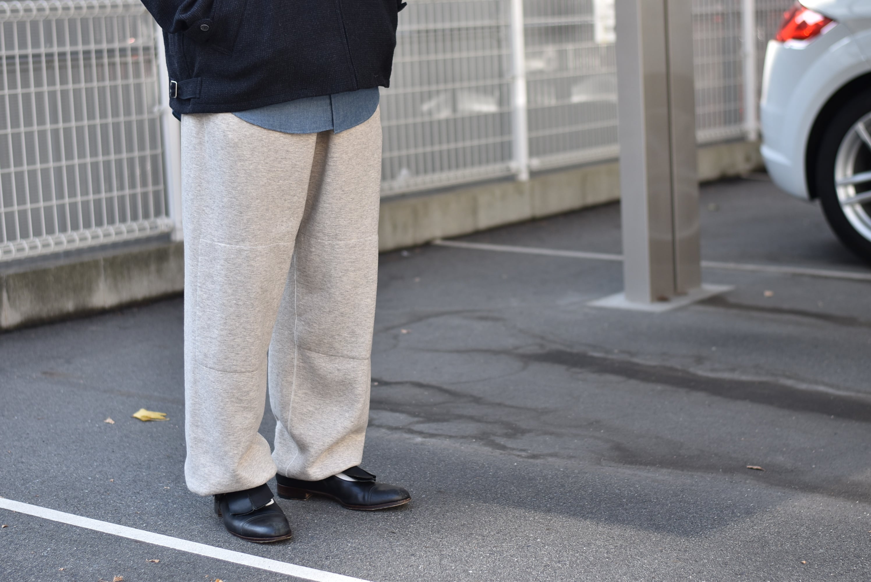 Phlannèl】Cotton Yak Sweat Pants(Men's) | theater(シアター)