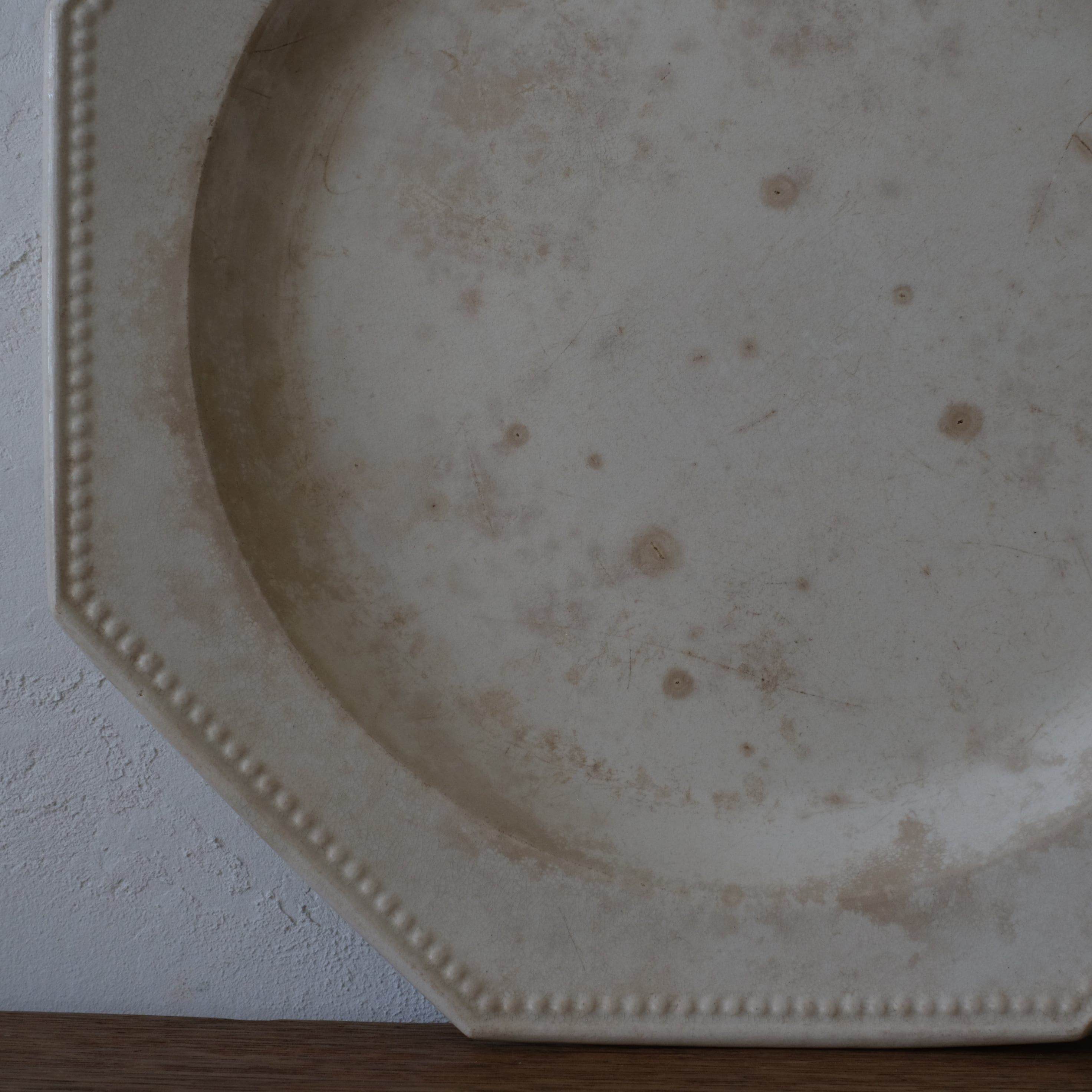 faience fine / octogonal | blanche0523