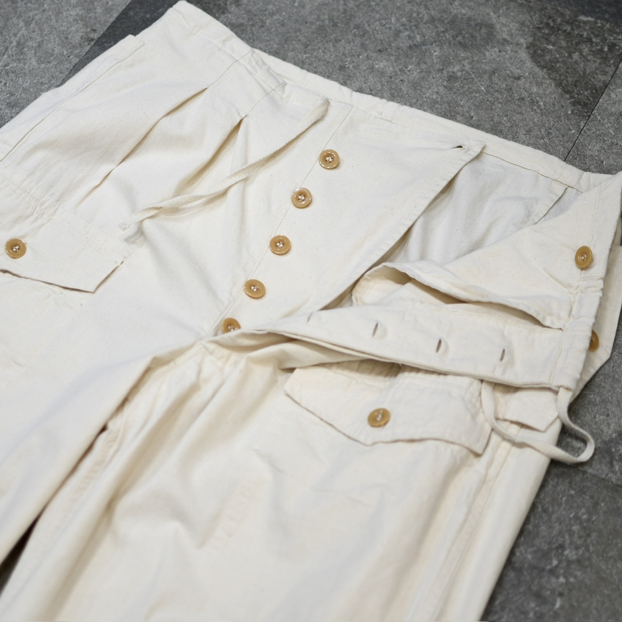 reproduct 50's French army alpine snow camo pants