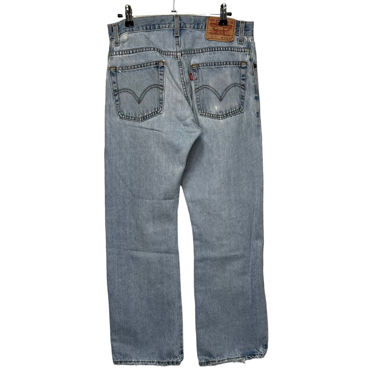 W30×L29】Levi's 517 デニムパンツ 革パッチ | 古着屋OLDGREEN