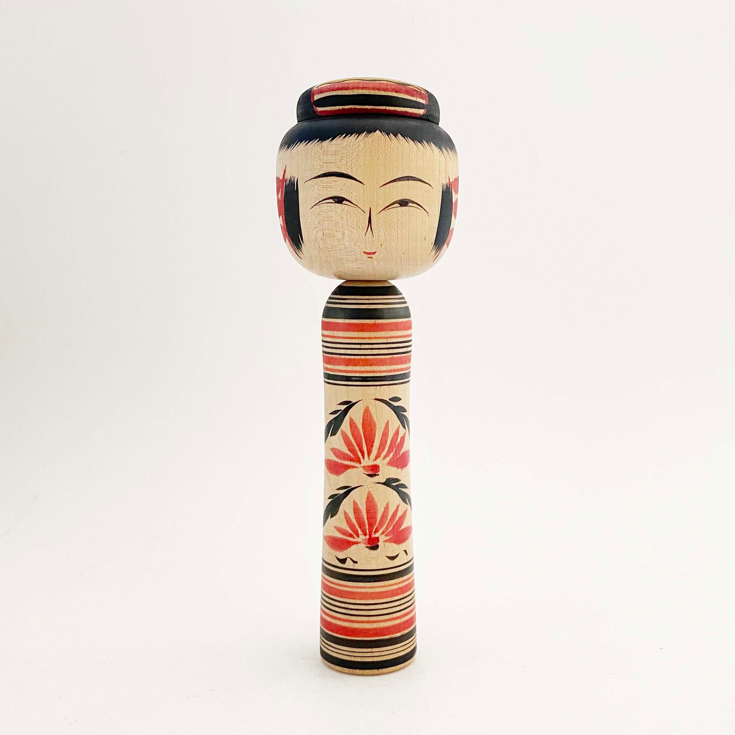 伝統こけし 鳴子系 本間留五郎