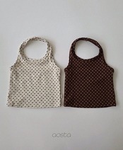 韓国子供服 / 26Autumn / Aosta / チョコチップホルターネック / 秋服 *S~XXL*