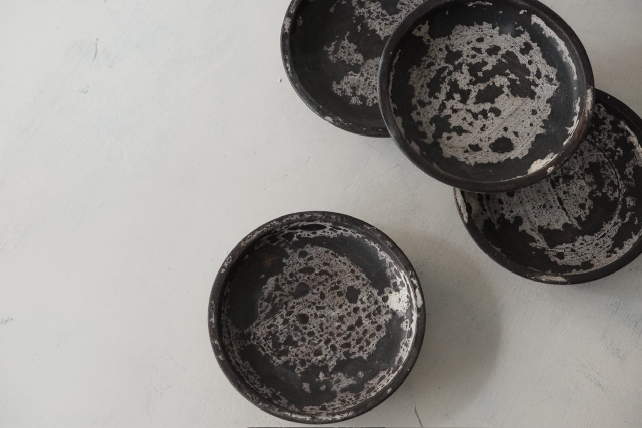 紺野乃芙子　平皿　丸皿　プレート　2枚 紺野乃芙子 平皿 丸皿 プレート 2枚