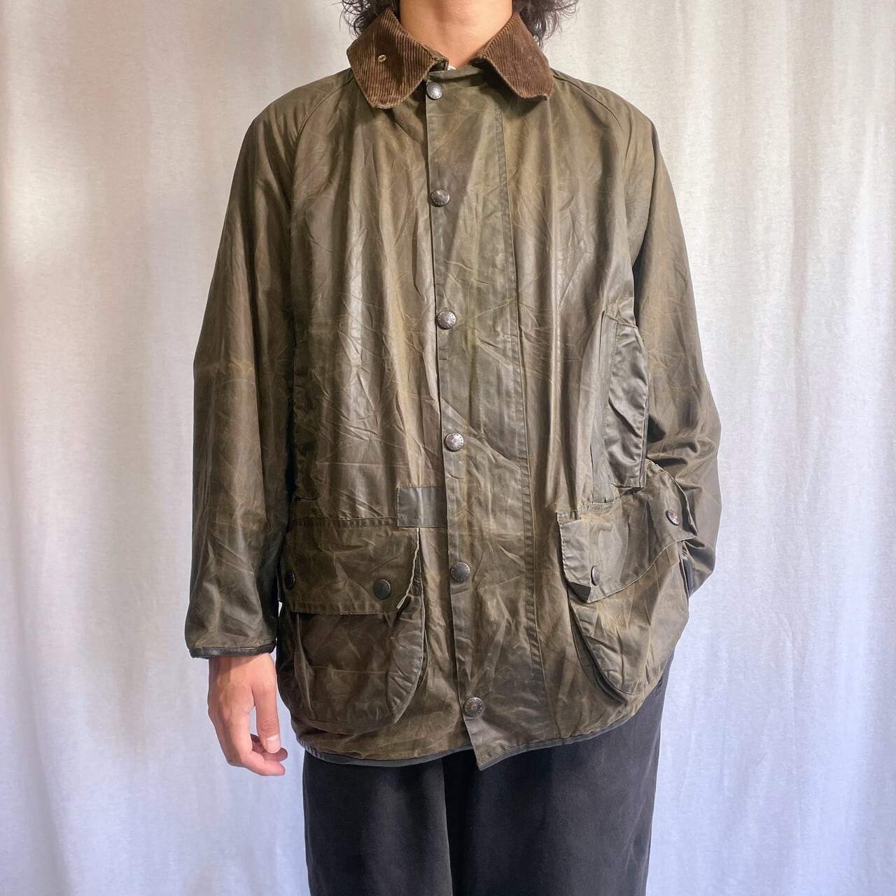 88年製 英国製 Barbour BEAUFORT バブアー ビューフォート オイルド 