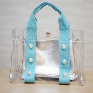 pvc Perlbag  blue