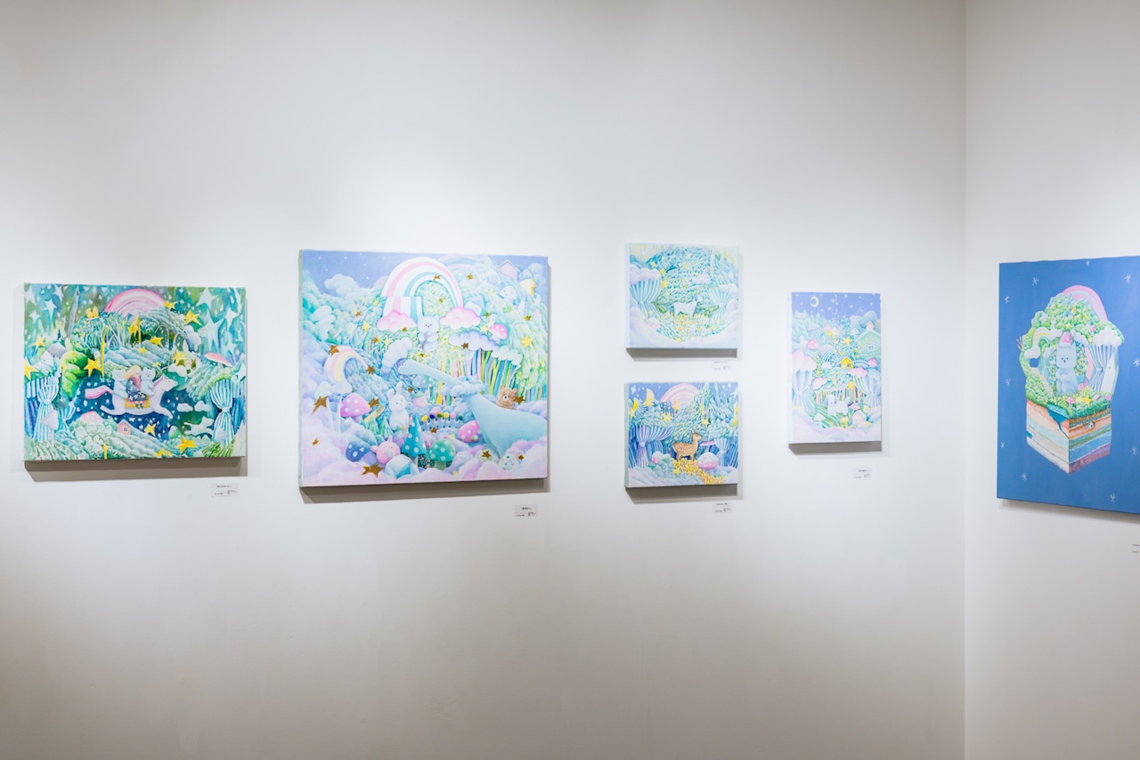 < 柴田貴史 > 原画「夜の散歩」